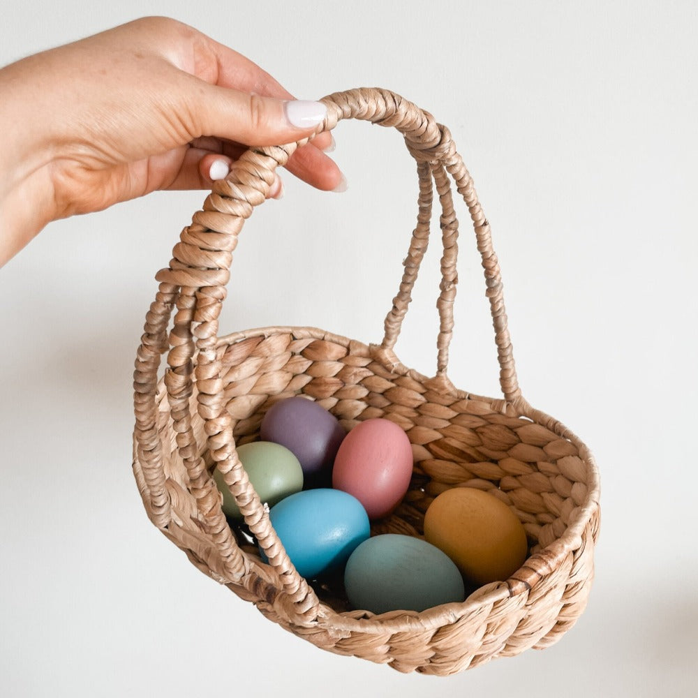 Durable Cane Gardening Basket