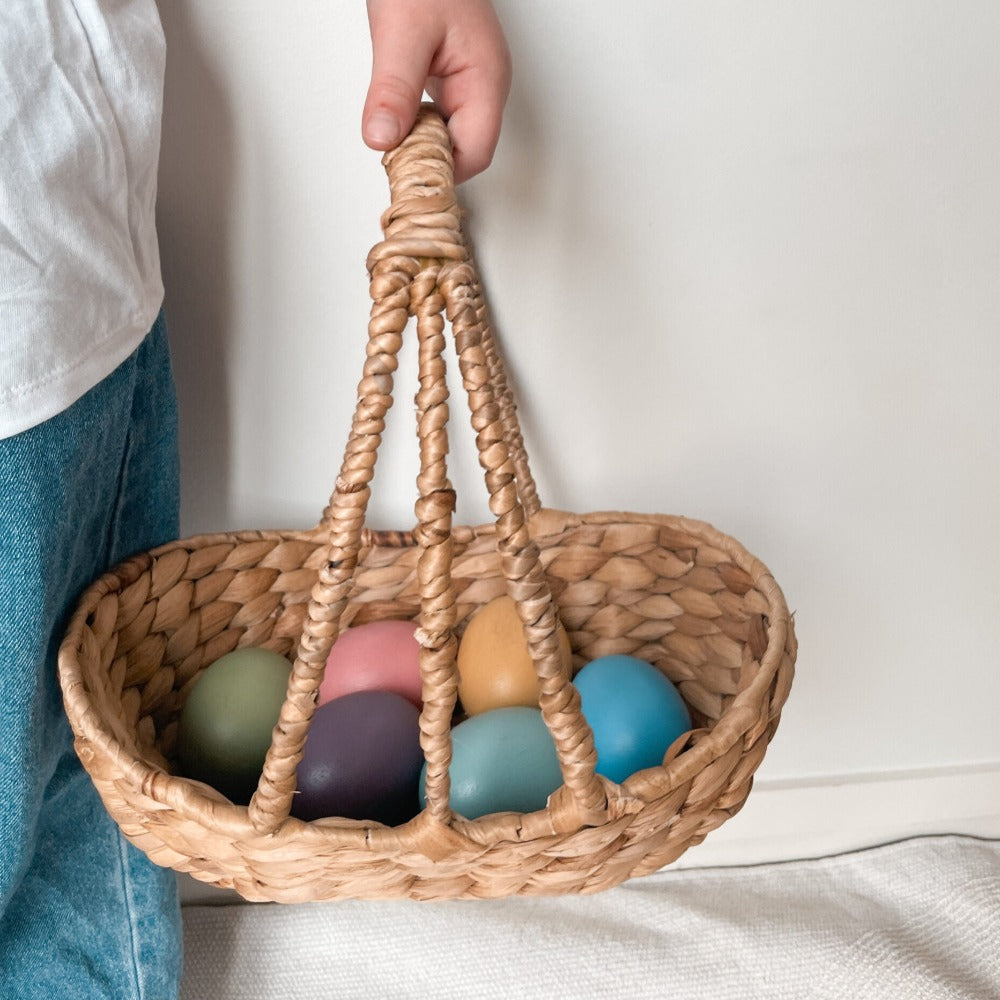 Durable Cane Gardening Basket