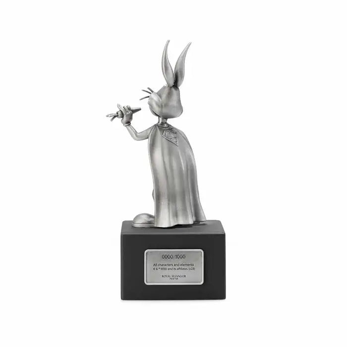 Dynamic Duo Bugs Bunny Superman Pewter Cosplay Figurine