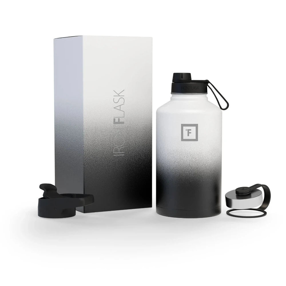 Easy-Grip Iron Flask Wide Mouth Bottle 1900ml - Available in 2 colors