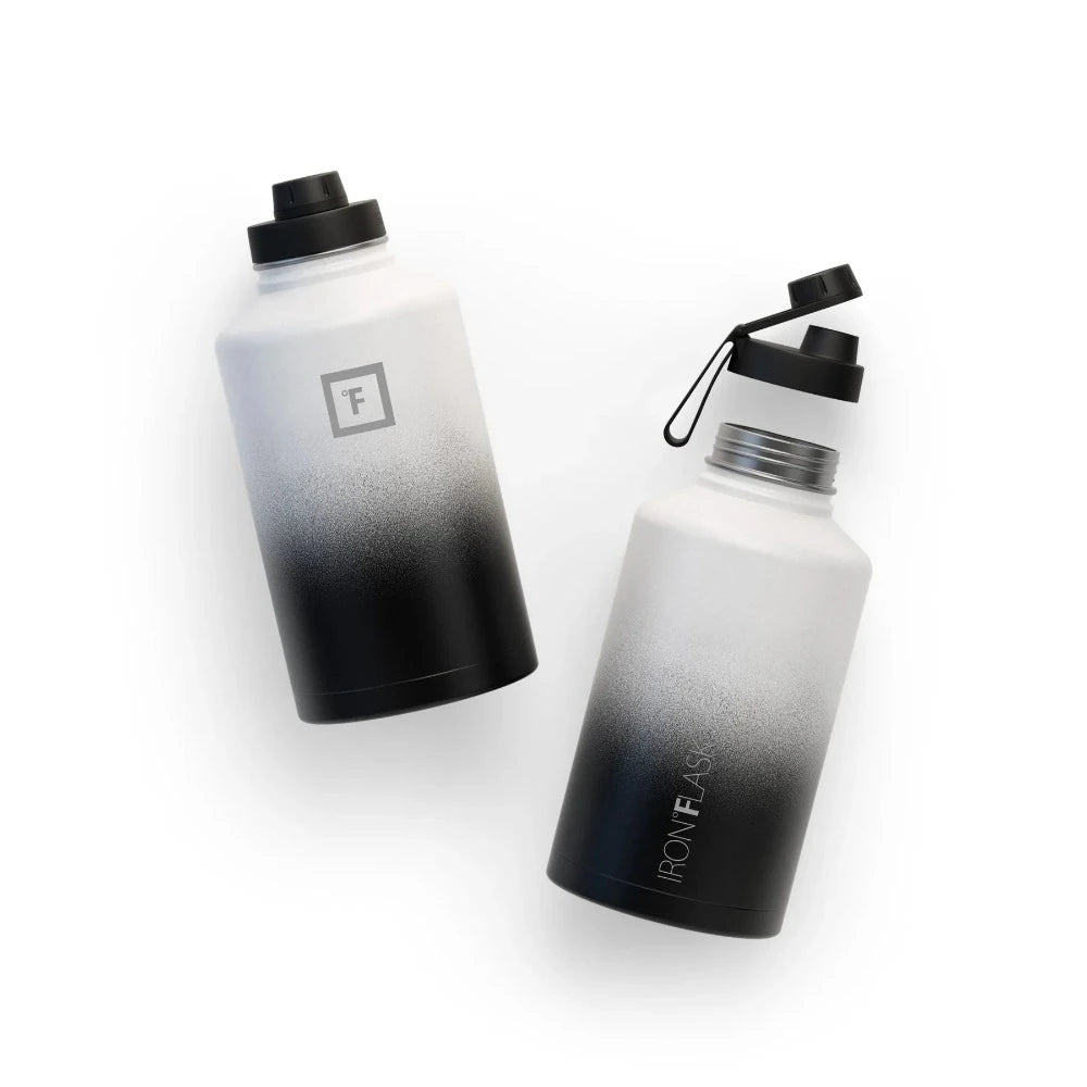 Easy-Grip Iron Flask Wide Mouth Bottle 1900ml - Available in 2 colors