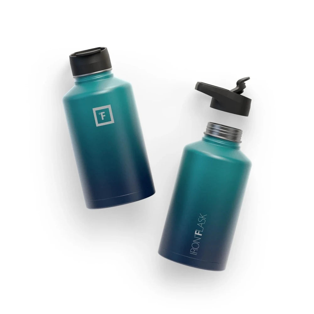 Easy-Grip Iron Flask Wide Mouth Bottle 1900ml - Available in 2 colors