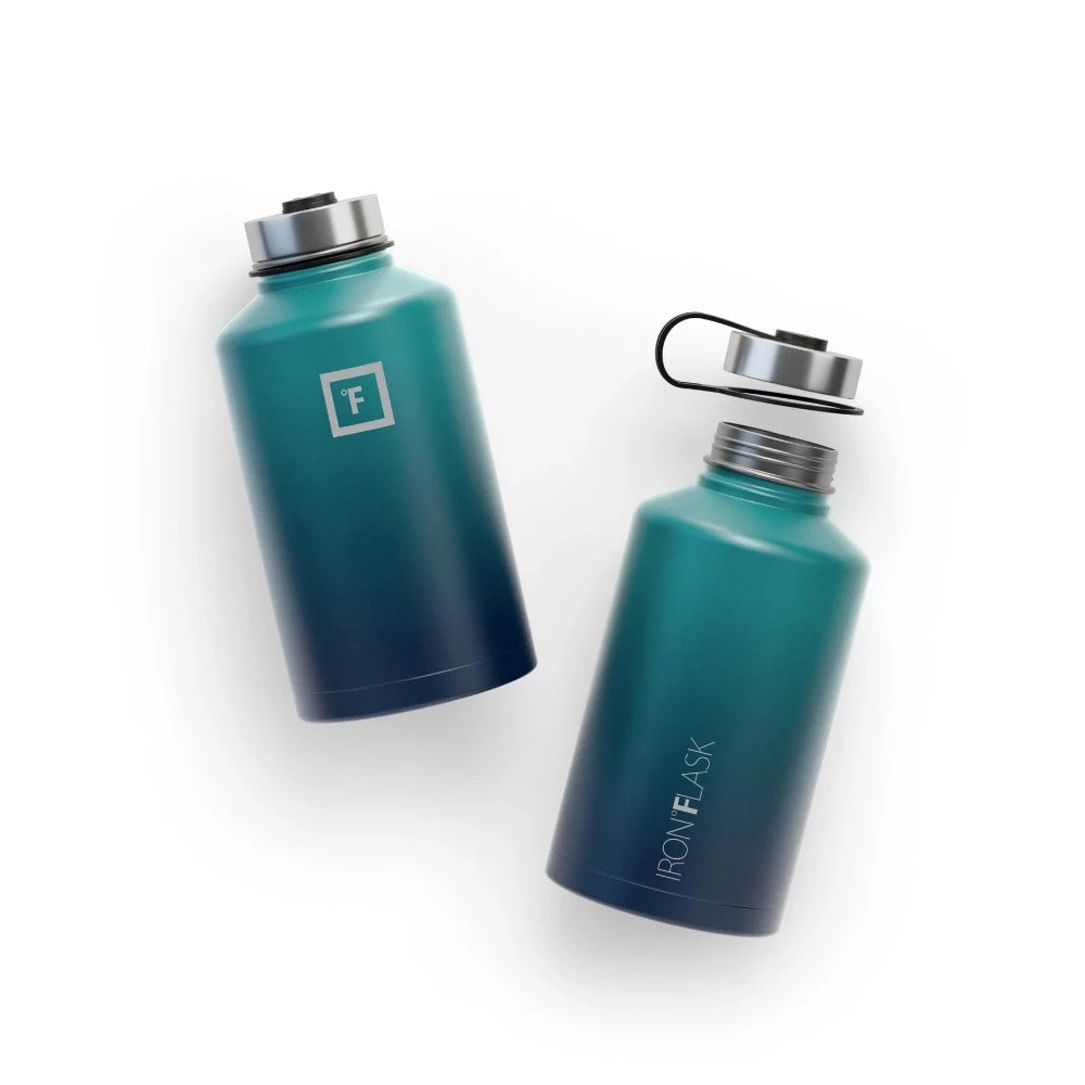 Easy-Grip Iron Flask Wide Mouth Bottle 1900ml - Available in 2 colors