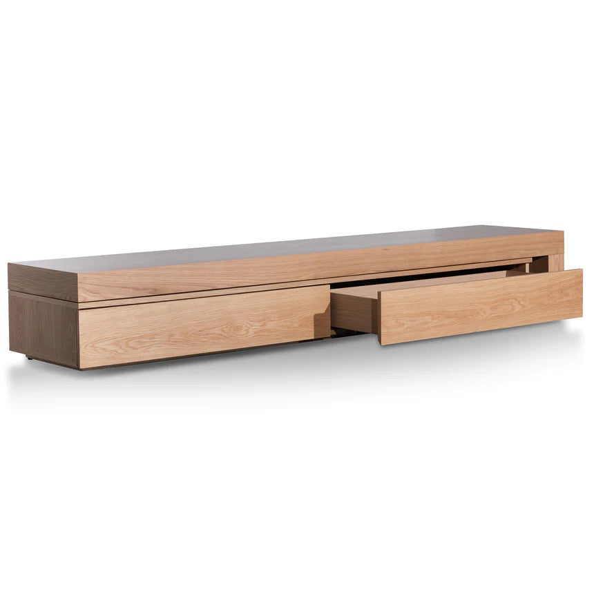 Echo Elegance Entertainment TV Unit 240cms - Natural