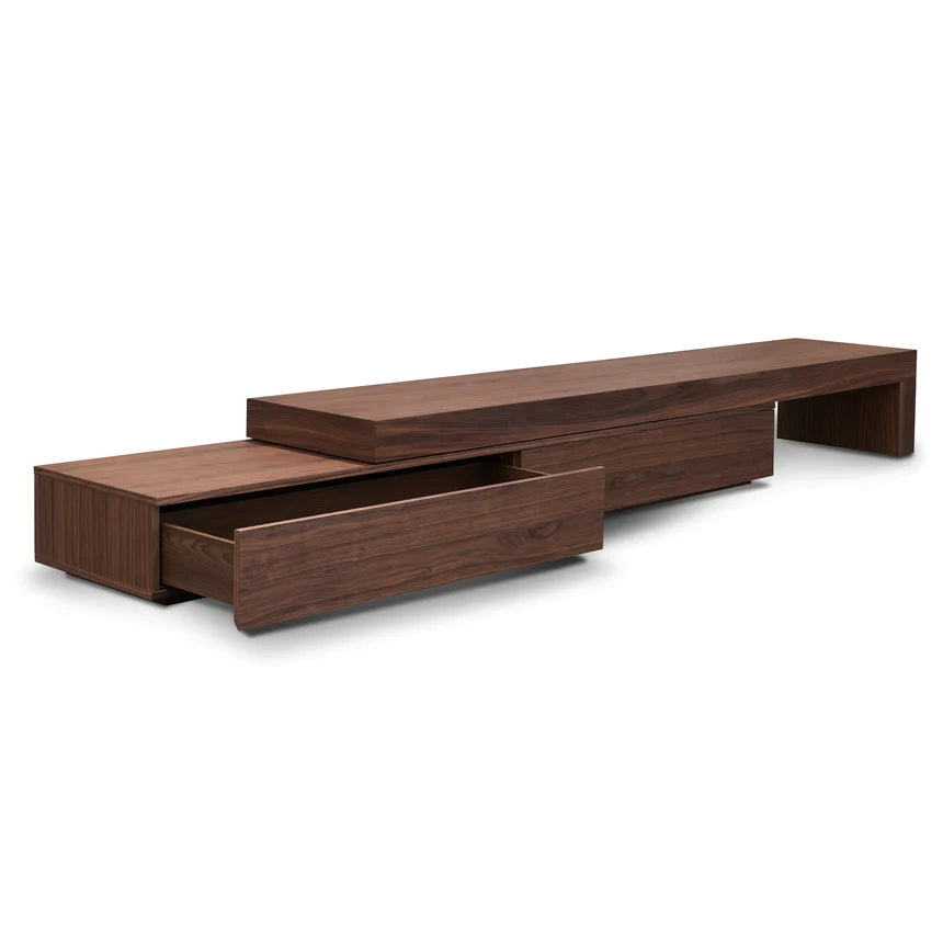 Echo Elegance Entertainment TV Unit 240cms - Walnut