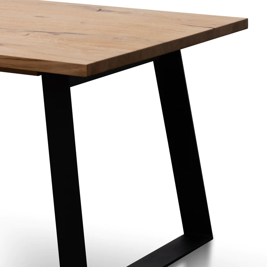 Eclectic Elegance Dining Table 220cms - Natural Rustic