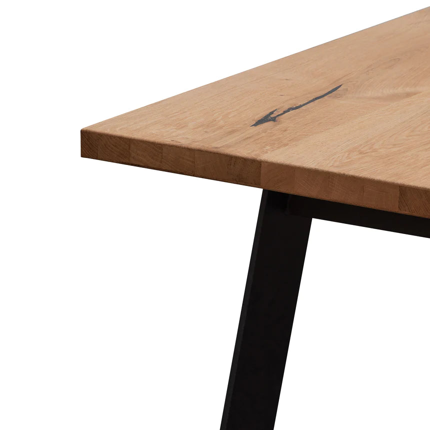 Eclectic Elegance Dining Table 220cms - Natural Rustic