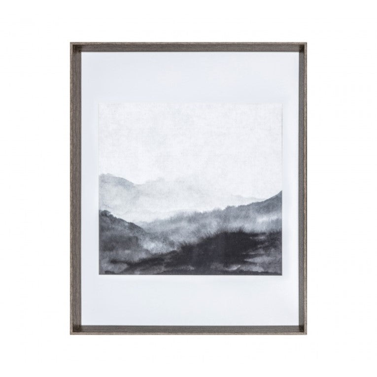 Eclipsed Valley Harmony Printed Framed Art