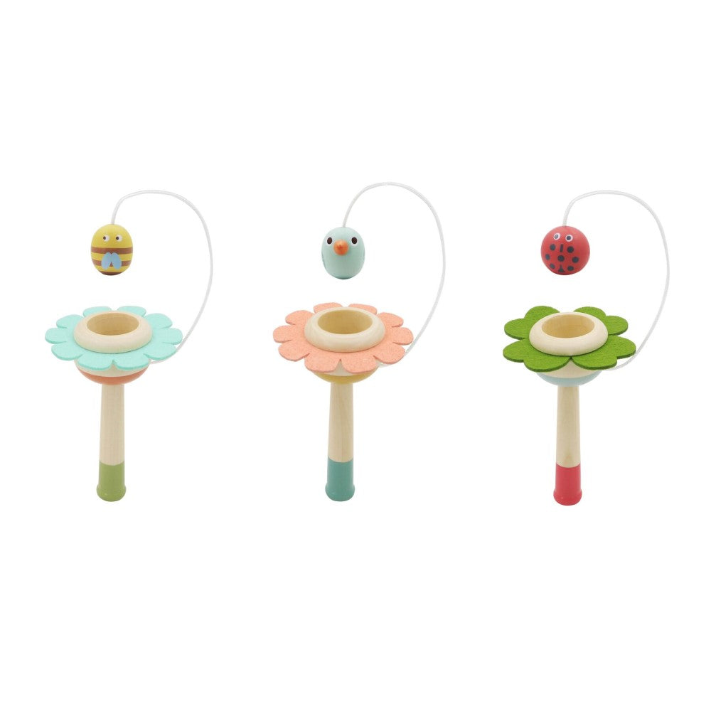 Wooden Toss & Catch Kids Toy (Sent at Random)