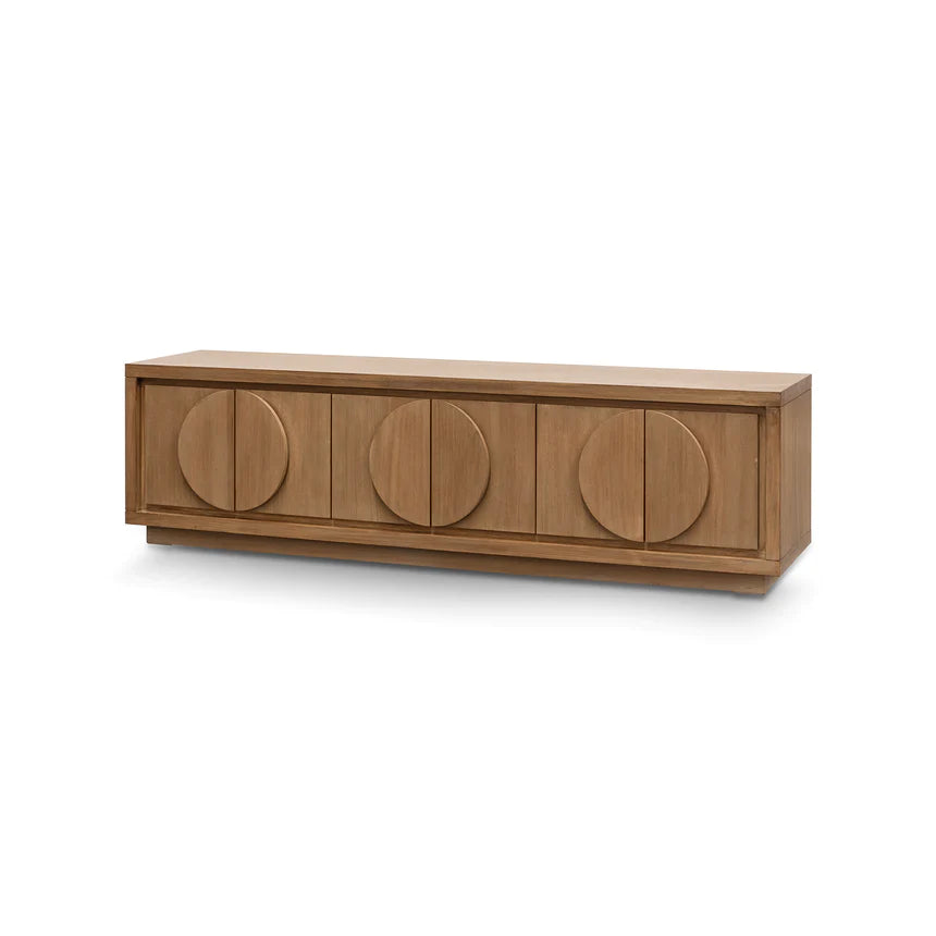 Eco Fusion Entertainment TV Unit 200cms - Natural