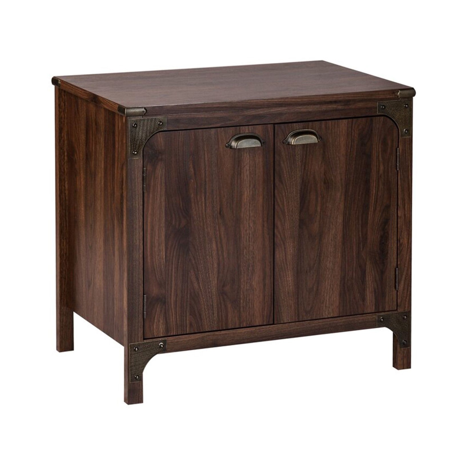 Elegant Engineered Wooden 2 Door Cabinet