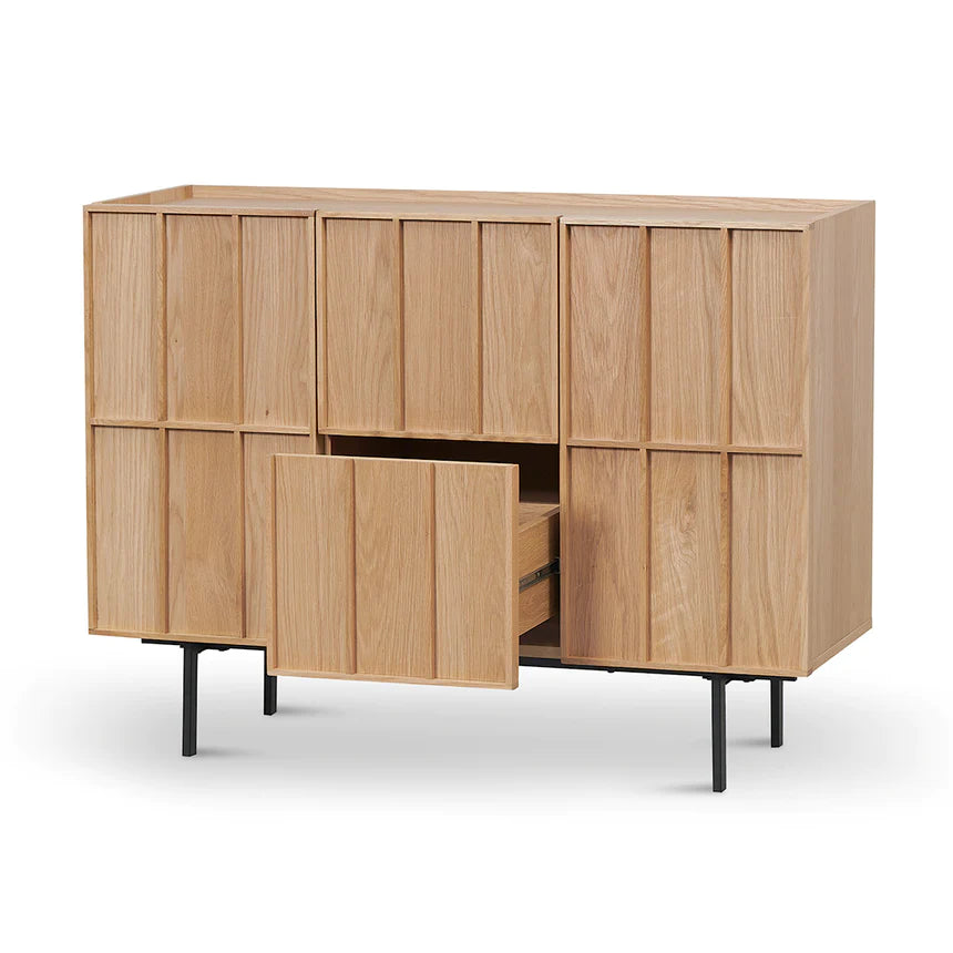 Elegant Accent Side Table 120cms - Natural