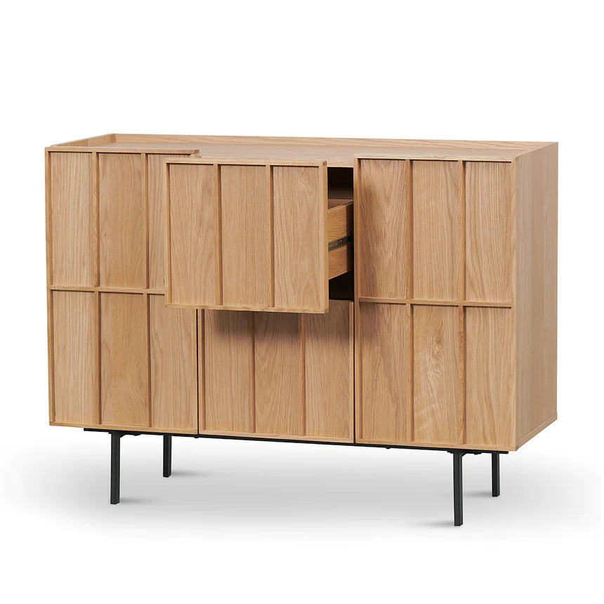 Elegant Accent Side Table 120cms - Natural