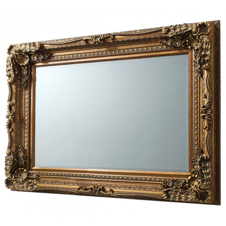 Carved Legacy Leaner Mirror 1.2M Gold