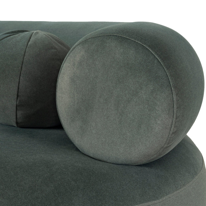 Elegant Designer 3-Seater Sofa - Green