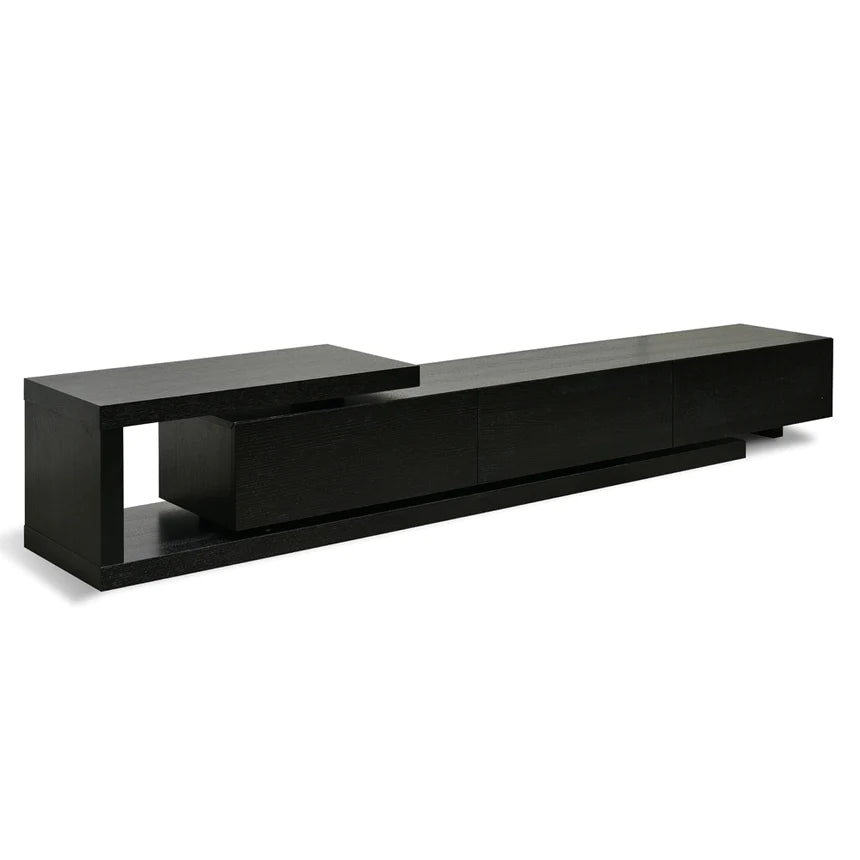 Elegant Lowline TV Unit 307cms - Black