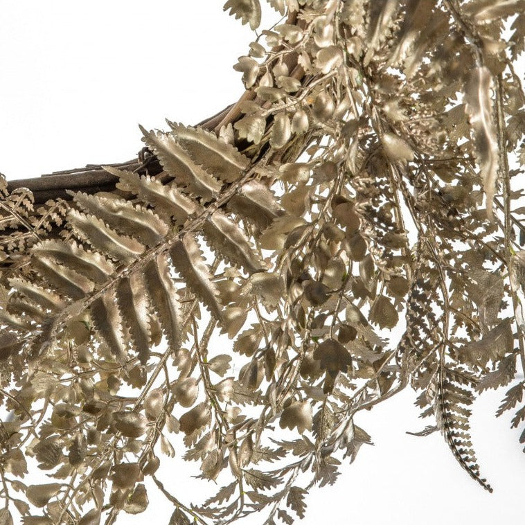 Artificial Elegant Morgan Deluxe Leaf Wreath