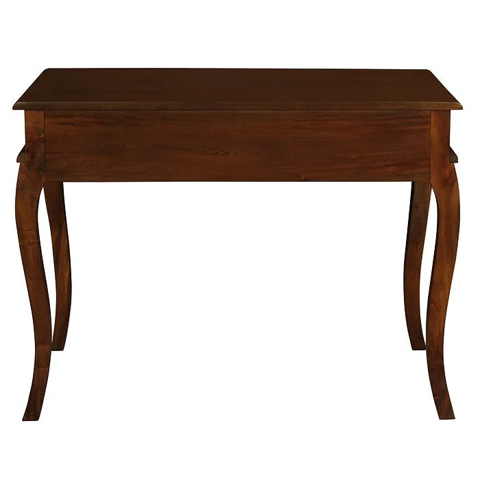 Elegant Queen Ann 1 Drawer Sofa Table - Brown