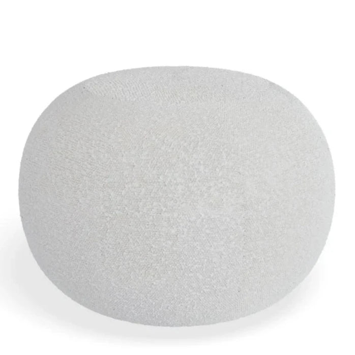 Elegant Round Haze Ottoman - Small (Available in 4 Colors)