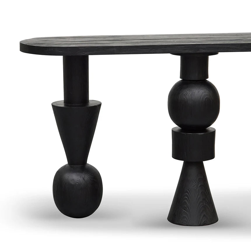 Elegant Simplicity Console Table - Black