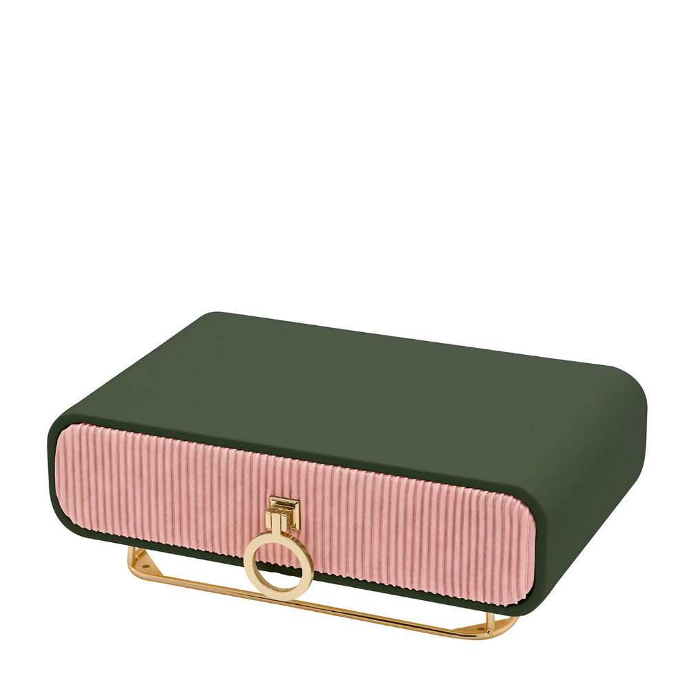 Elegant Storage Camille Olive Jewellery Box