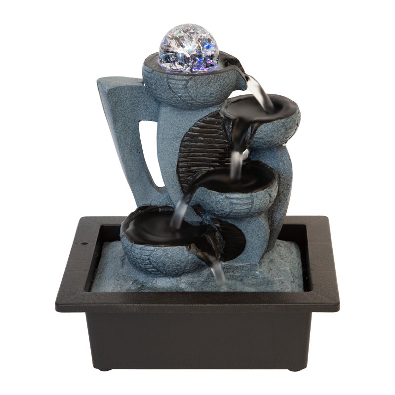 Elegant and Serene Curl Drift Decor Piece