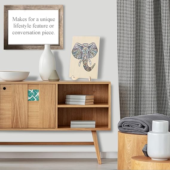 Elephant 137 Piece Wooden Puzzle