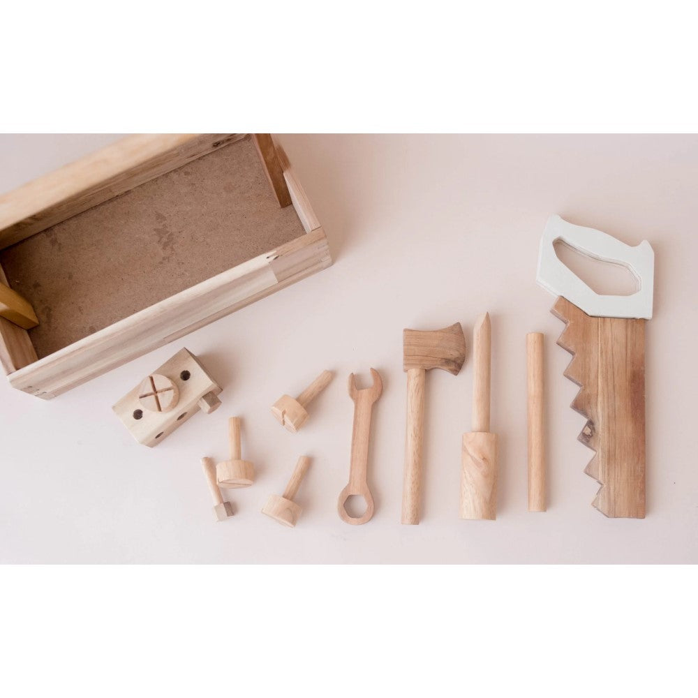 Engaging Construction Wooden Tool Set
