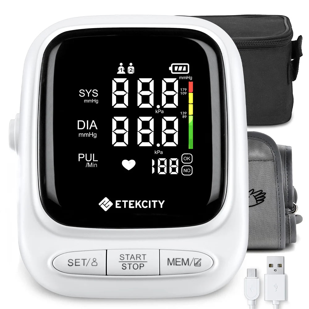 Etekcity Digital Body Weight Bathroom Scale + Blood Pressure Monitor
