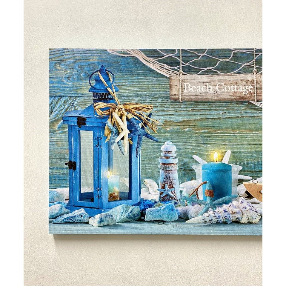 Eternal Embrace Canvas Painting - LED Beach