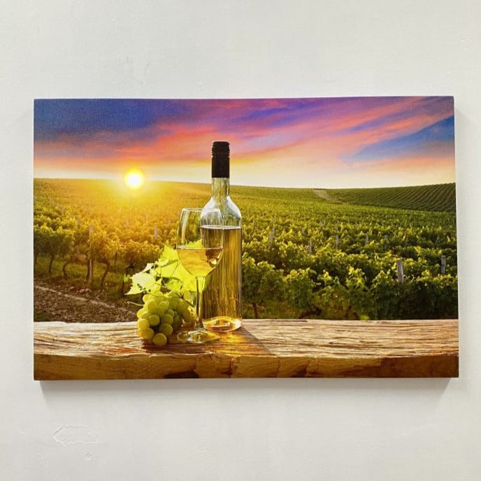 Eternal Embrace Canvas Painting - LED Vineyard