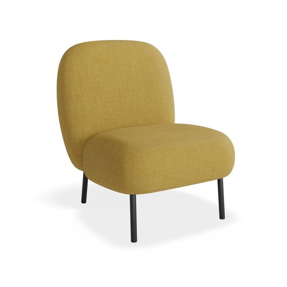 Exclusive Lounge Yellow Single Seater Sofa (Available in 2 Frame Colors)