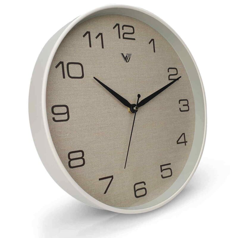 Fabric Designer Dial Wall Clock 29cms (Available in 2 colors)