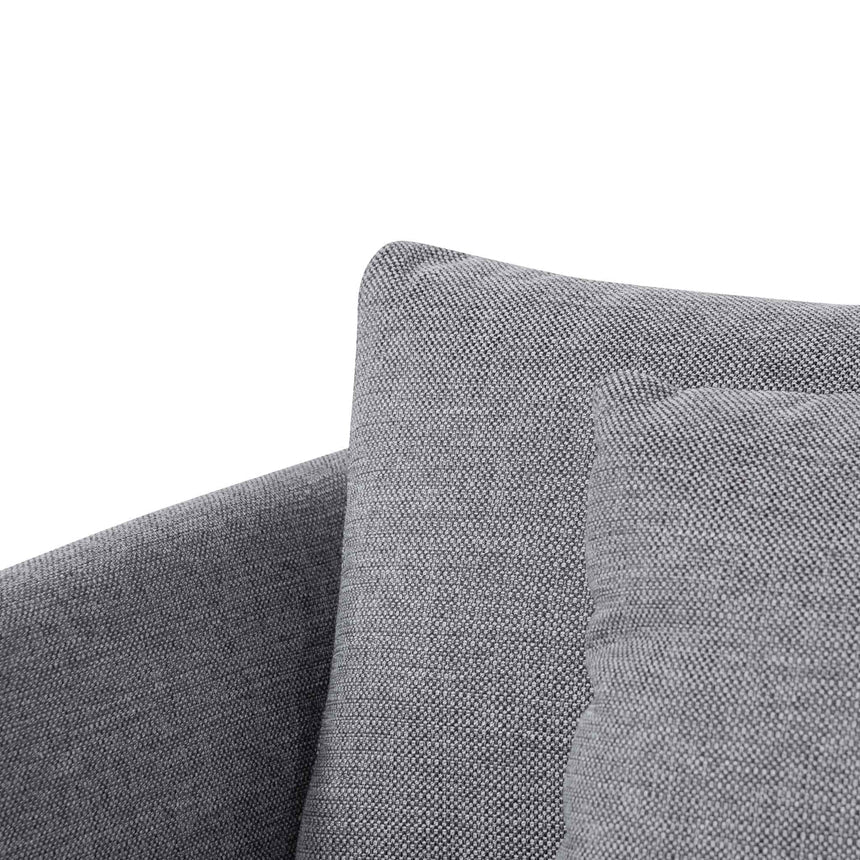 Fabric Finesse 4-Seater Sofa with Cushion