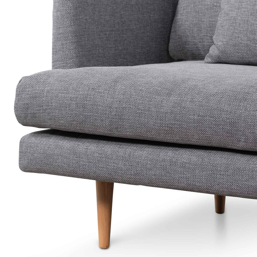Fabric Finesse 4-Seater Sofa with Cushion