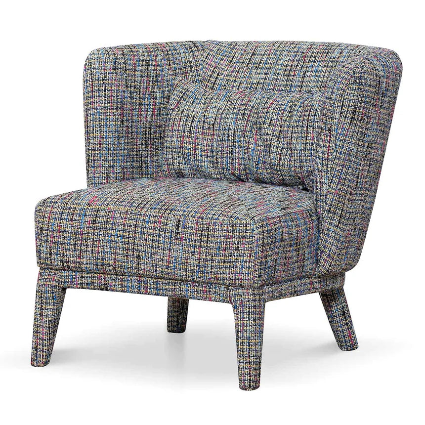 Fabulous Fabric Bliss Lounge Armchair - Multicolor