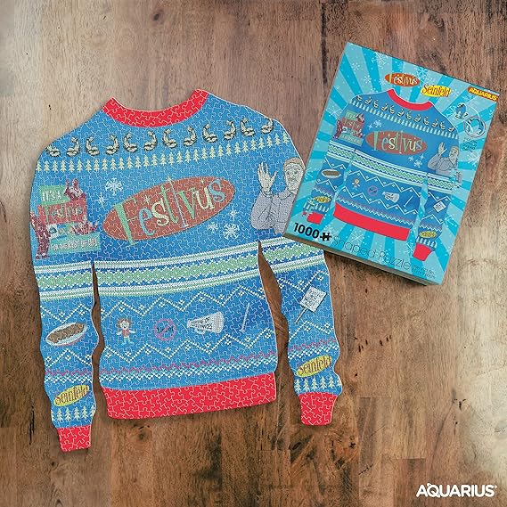 Festivus Ugly Sweater Shaped Puzzle - 1000 Pieces