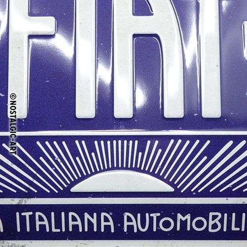 Fiat - Since 1899 - Sign Board 20 x 30cm