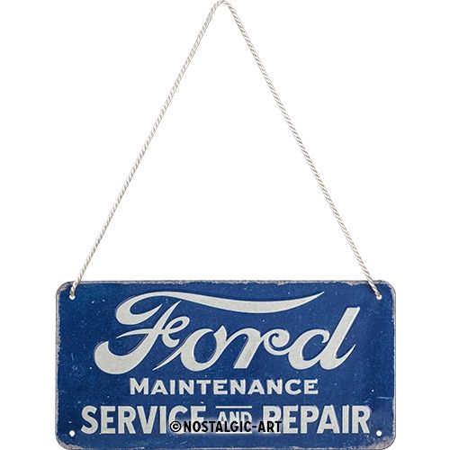 Ford - Service & Repair - Nostalgic-Art Hanging Sign - 10 x 20cm