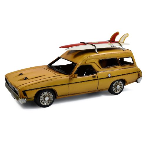 Ford XC Falcon with Surfboards Metal Ornament