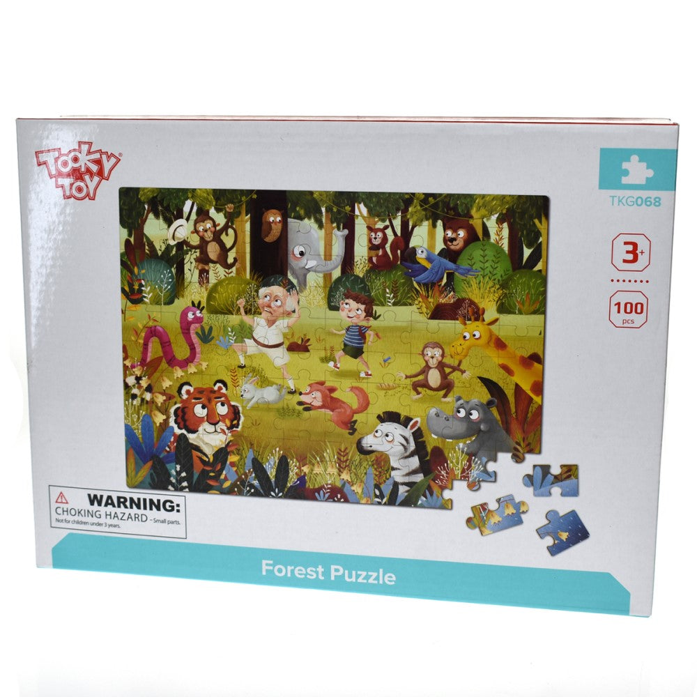 Forest Wooden Jigsaw Puzzle 100 Pcs