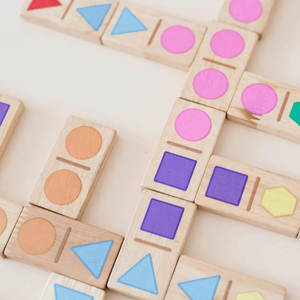 Fun Geometric Domino Set