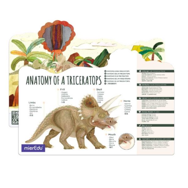 Fun and Joy 3D Puzzle - Triceratops