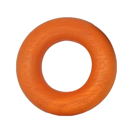 Fun play Wooden Colorful Ring Teether