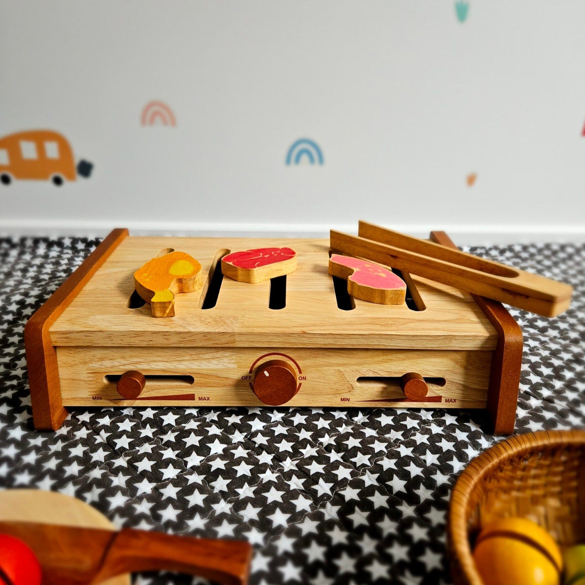 Funtime Kids Wooden BBQ Set