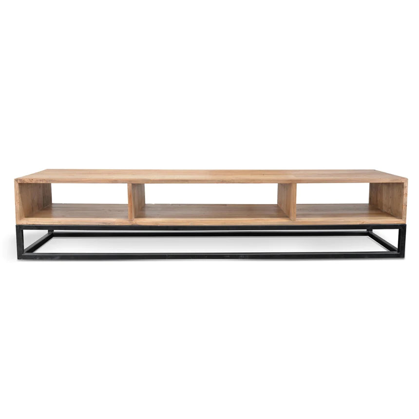 Fusion Frame Media TV Unit 220cms - Natural