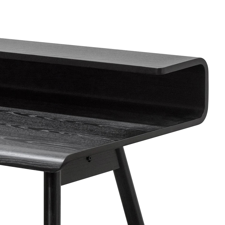 Futuristic Home Office Desk 120cms - Black