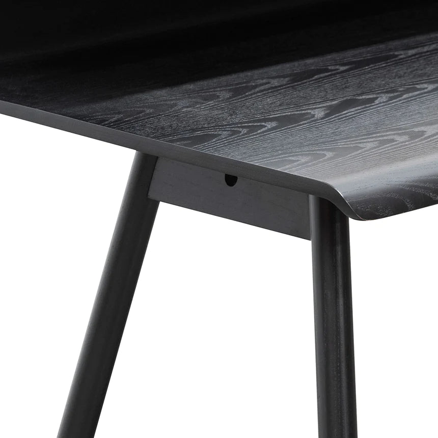 Futuristic Home Office Desk 120cms - Black