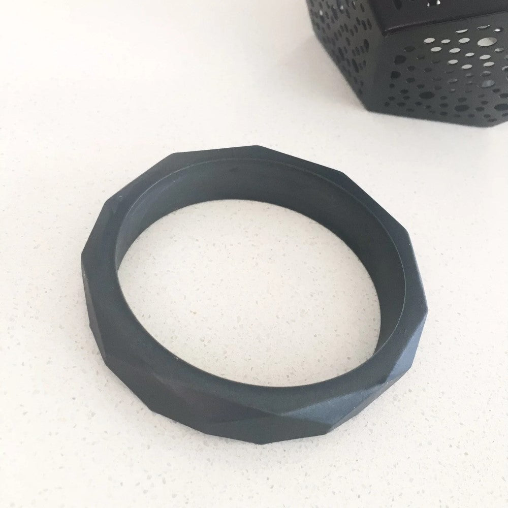GEO Silicone Teething Bangle (Available in 5 Colours)