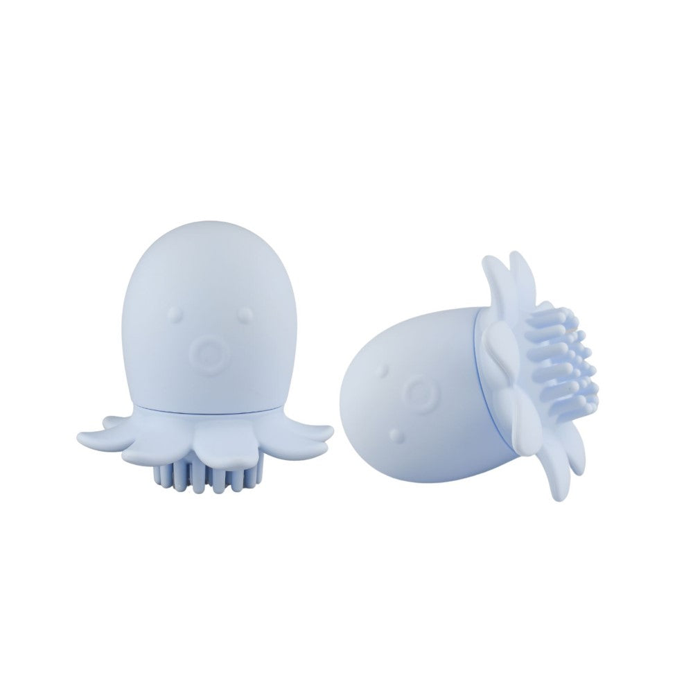 Gentle Care Silicone Animal Bath Brushes - Set of 2